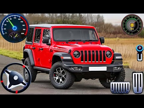 4x4 Offroad Jeep Driving Simulator 3D - Drive SUV 4x4 jeep Offroad Game - Android GamePlay