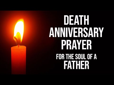 DEATH ANNIVERSARY PRAYER | Prayer for the Soul of a Father | Message to Deceased Father in Heaven