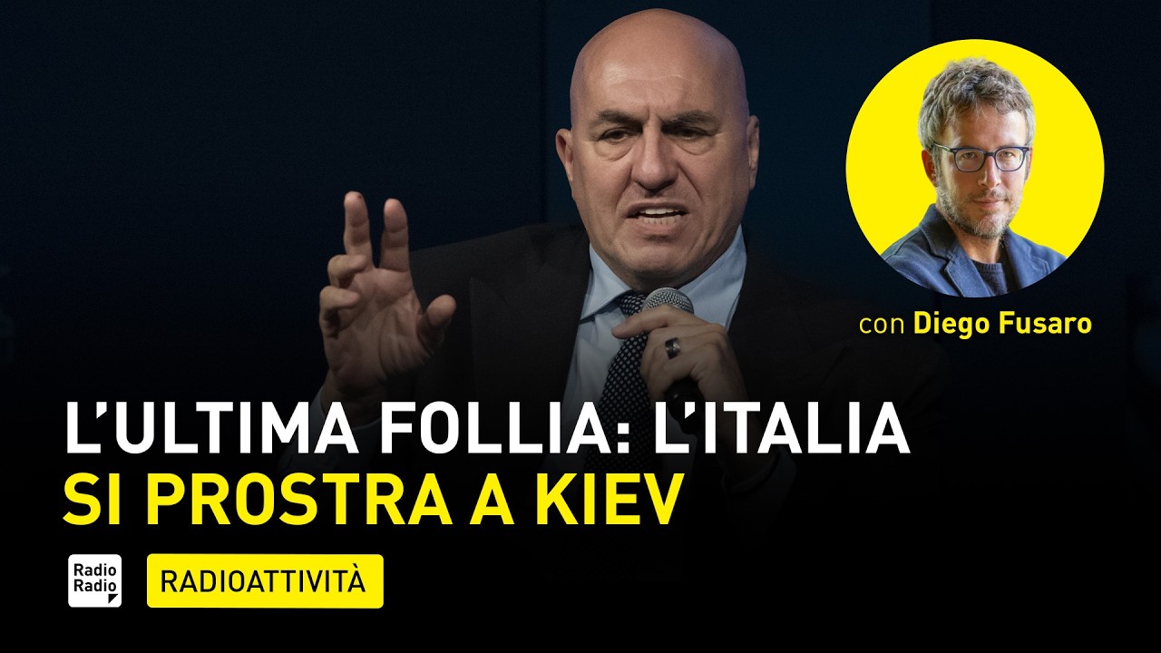 CROSETTO NOMINA FEDOROV CONSULENTE DELLA DIFESA: L'ENNESIMA RESA DELL'ITALIA A KIEV