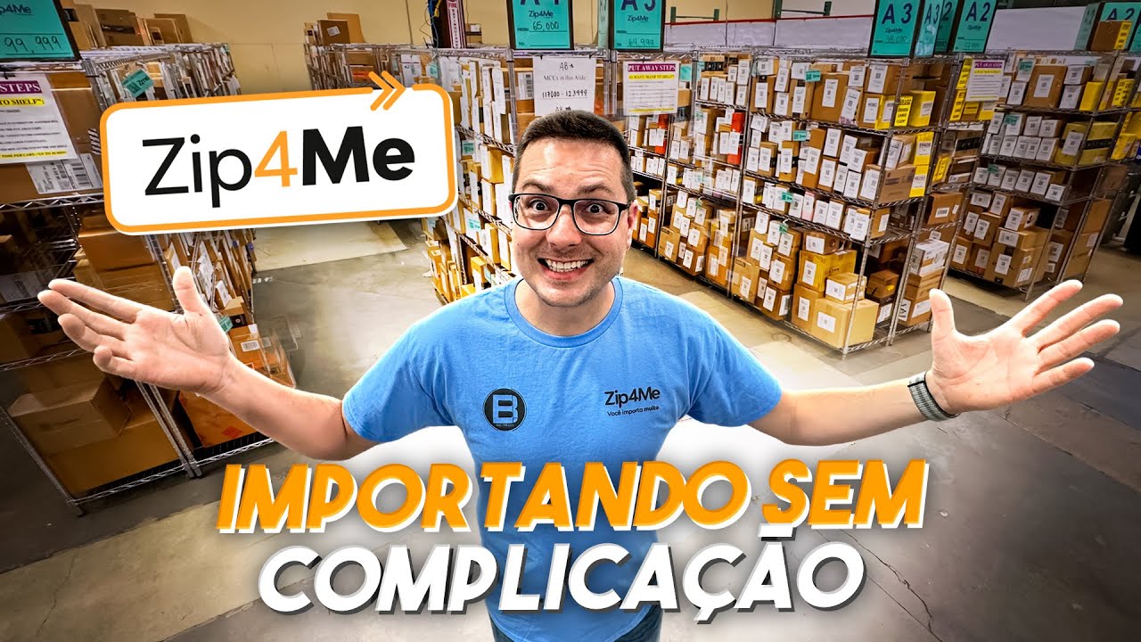 Compre DIRETO dos ESTADOS UNIDOS! Fomos conhecer a ZIP4ME! Simples e DESCOMPLICADO!