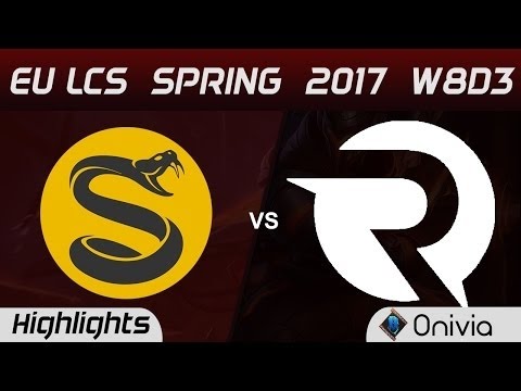 SPY vs OG Highlights Game 1 EU LCS Spring 2017 W8D3 Splyce vs Origen