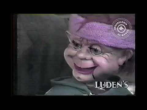 Comercial menta Ludens con Carlos Donoso ca 1988.