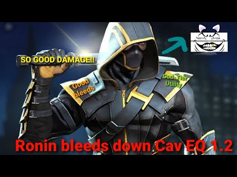 Ronin BLEEDS DOWN Cav EQ 1.2 path and A CRAZY BOSS SOLO!! Good utility, Crazy damage and Bleeds..