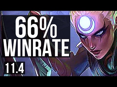 DIANA vs VLADIMIR (TOP) | 9/0/4, 66% winrate, Legendary, Rank 10 Diana | EUW Grandmaster | v11.4