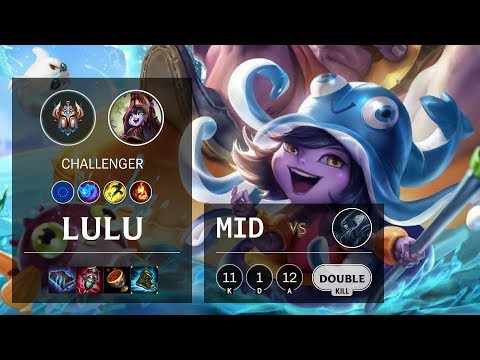 Lulu Mid vs Lissandra - EUNE Challenger Patch 10.12