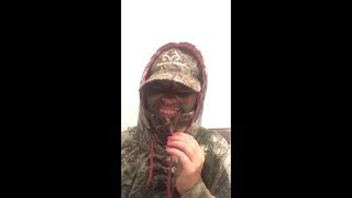 Tutorial for camoflage face paint for hunters