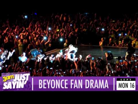 Beyonce pulled off stage by fan in Brazil (SHOCKING) - Just Sayin'