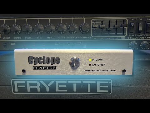 Fryette Cyclops - Amp and Preamp Living Together in Harmony 🤘
