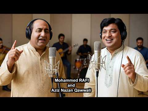 Mohammed Rafi with Aziz Nazan Qawwal Duet Song