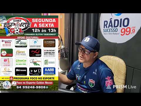 Transmissão ao vivo de Programa Foco No Esporte Caldas Novas