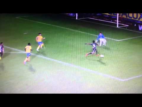 Junior Dutra GOAL Lokeren - Waasland Beveren 3-0 Jupiler Pro League 09/11/2014