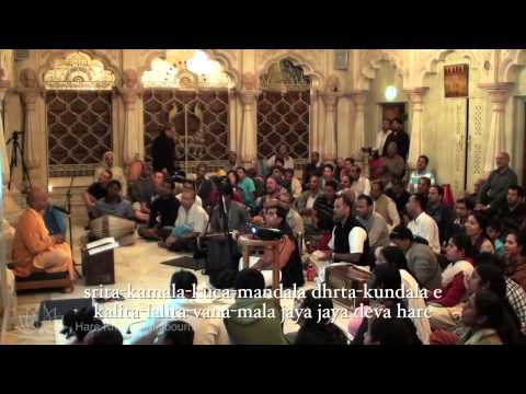 HH Bhakti Rasamrita Swami Bhajans - Hare Krishna Melbourne 2013