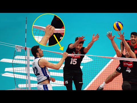 20 Times When Volleyball Players Made a 300 IQ Move !!!