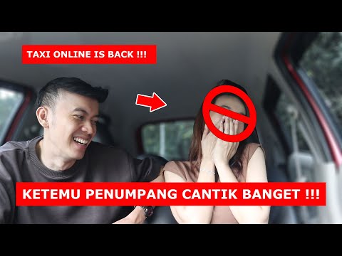 FIRST TIME BEING AN ONLINE TAXI AGAIN!!! AND I EVEN GOT A VERY BEAUTIFUL GIRL!!!