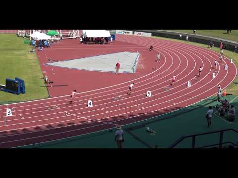 2018年インターハイ　陸上 女子 400ｍ 準決勝 2組