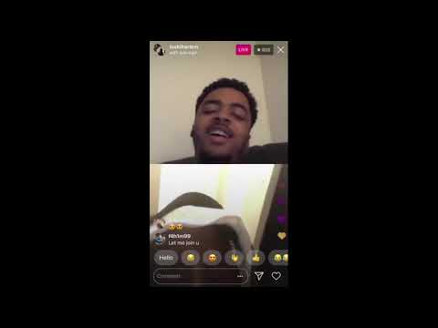 Loski (Harlem Spartans) & JSav (1011) chilling on insta live together