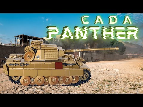 CaDA 907 Piece RC Panther Tank