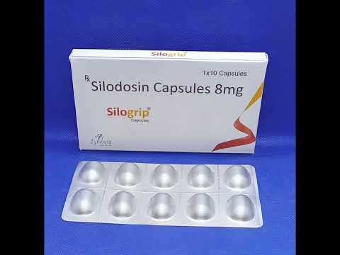 Silogrip-8 (silodosin 8mg capsule), packaging type: alu-alu,...