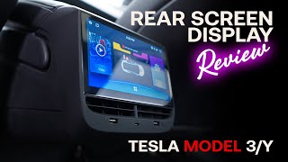 Rear Screen For Your Tesla Model 3 / Y With Climate Control Review