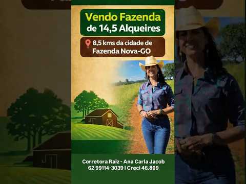 Fazenda de oportunidade há 200kms de Goiânia toda formada no braquiárão, casa, curral e boa de água