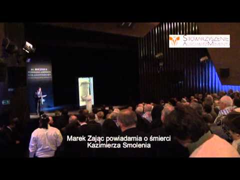 Marek Zając powiadamia o śmierci Kazimierza Smolenia