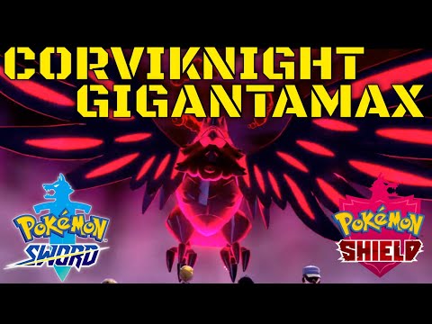 Posizione di Corviknight Gigamax in Pokémon Spada e Scudo