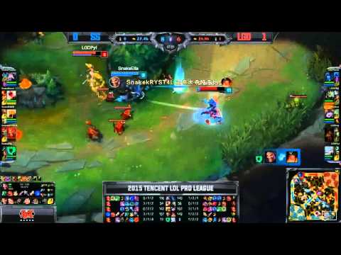 [Highlights] LGD Gaming vs Team Snake Game 2 LPL Spring 2015 W3D2 LGD vs SS