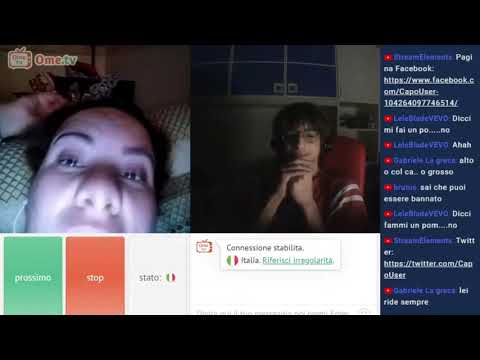 RIMORCHIO UNA DONZELLA SU OMEGLE ❤
