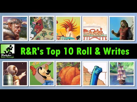 Top 10 Roll & Writes | The R&R Show #50