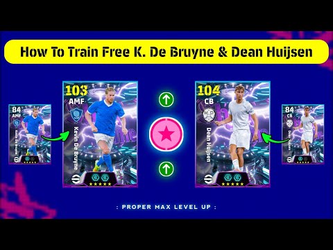 New Year's Gift 🎁 Free Show Time Kevin De Bruyne & Dean Huijsen Best Training Guide 🥶 eFootball 2026