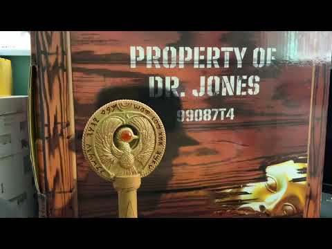 Review of Hasbro Pulse Indiana Jones Headpiece For Staff of Ra prop replica