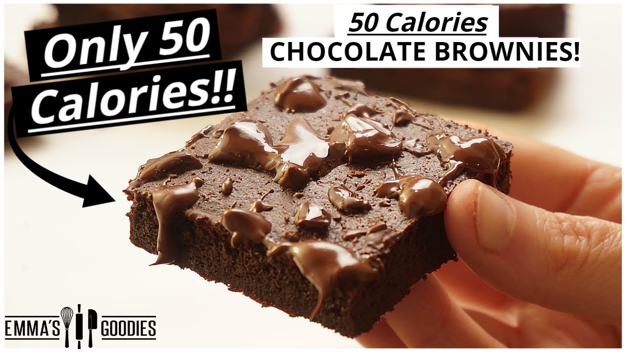 ONLY 50 Calories BROWNIES! 50 Calorie Snack so You Look Like a SNACK!