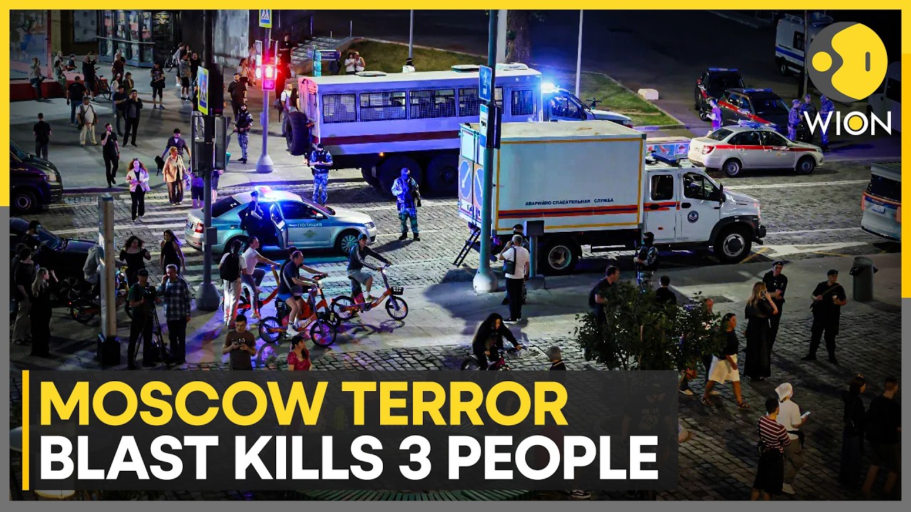 Moscow Blast: Deadly Restaurant Bombing Leaves 3 Dead, Dozens Injured in Suspected Terror Attack