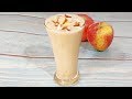Apple Milkshake Recipe How To Make Apple Milkshake Apple Smoothie With Milk Apple Shake