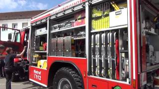 preview picture of video 'Details Mercedes Zetros Feuerwehr Filderstadt Abt. Plattenhardt'