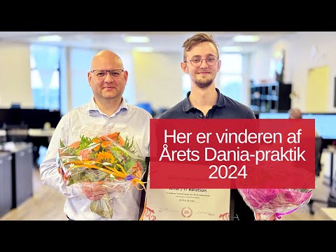 Mød vinderen af Årets Dania-Praktik 2024 | It-teknolog vinder pris sammen for praktik |