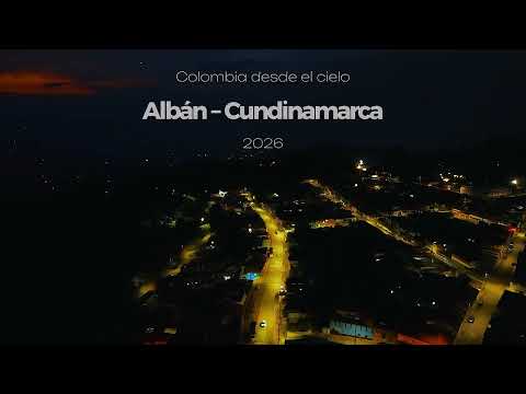 ¡Albán de Noche: Vuelo Drone Espectacular en Cundinamarca!