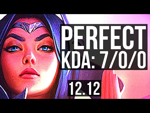 IRELIA vs YASUO (MID) | 7/0/0, 800+ games, Godlike | KR Grandmaster | 12.12
