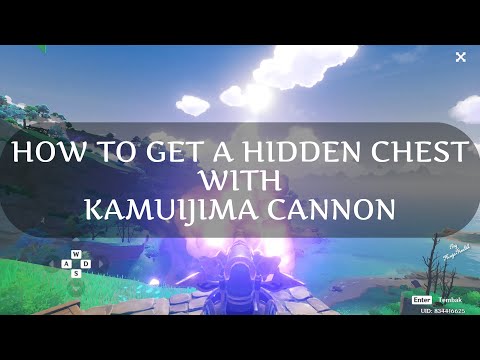 Simulasi Cara Mendapatkan HIDDEN CHEST dengan Kamuijima Cannon [INAZUMA - KANNAZUKA]