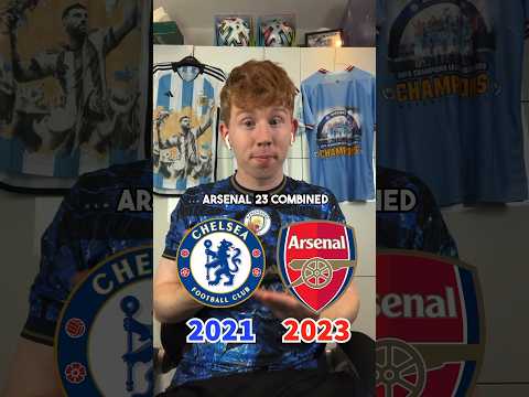 Chelsea 2021 vs Arsenal 2023 Combined XI 🧐 