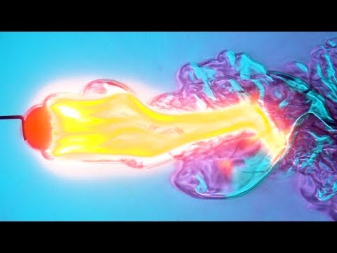 彩色的Schlieren成像! (Schlieren Imaging in Color!)