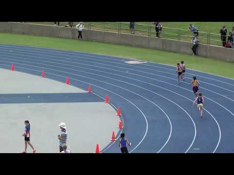 2018 State Relays U11 Girls 4 x 100m Heat
