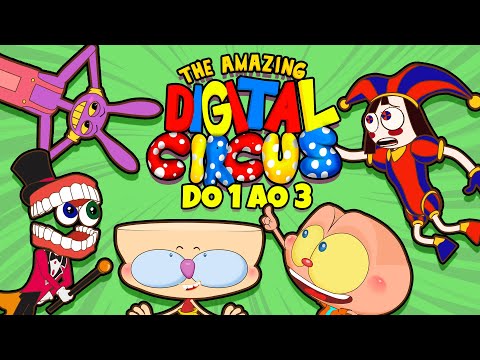 🎪 Mongo e Drongo em DIGITAL CIRCUS 1, 2 e 3 COMPLETO - O Incrível Circo Digital