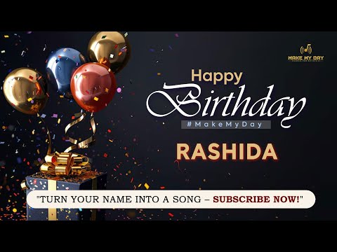 RASHIDA JONES Happy Birthday Song – Happy Birthday to You | Make My day
