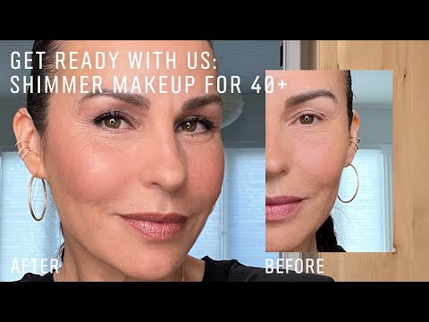 Get Ready With Us: Shimmer Makeup For 40+ | Full-Face...