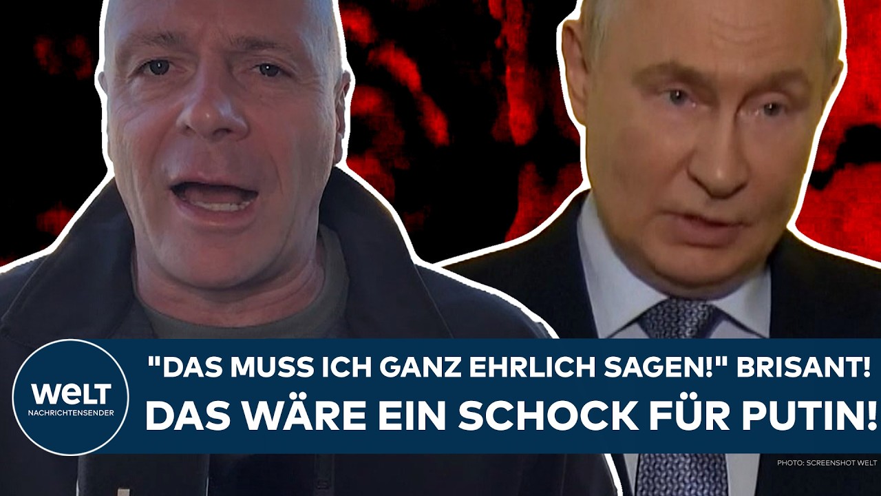 UKRAINE-KRIEG: "Das muss ich ganz ehrlich sagen!" Brisante Berichte! Das wäre ein Schock für Putin!