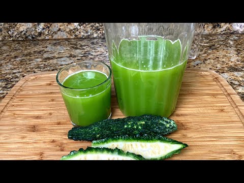 Bitter Melon Juice Recipe || Purge the Blood With Bitter Melon Juice