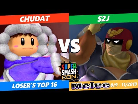 SSC 2019 SSBM - Liquid Chudat (Ice Climbers) VS HLC S2J (Captain Falcon) Smash Melee Loser's Top 16