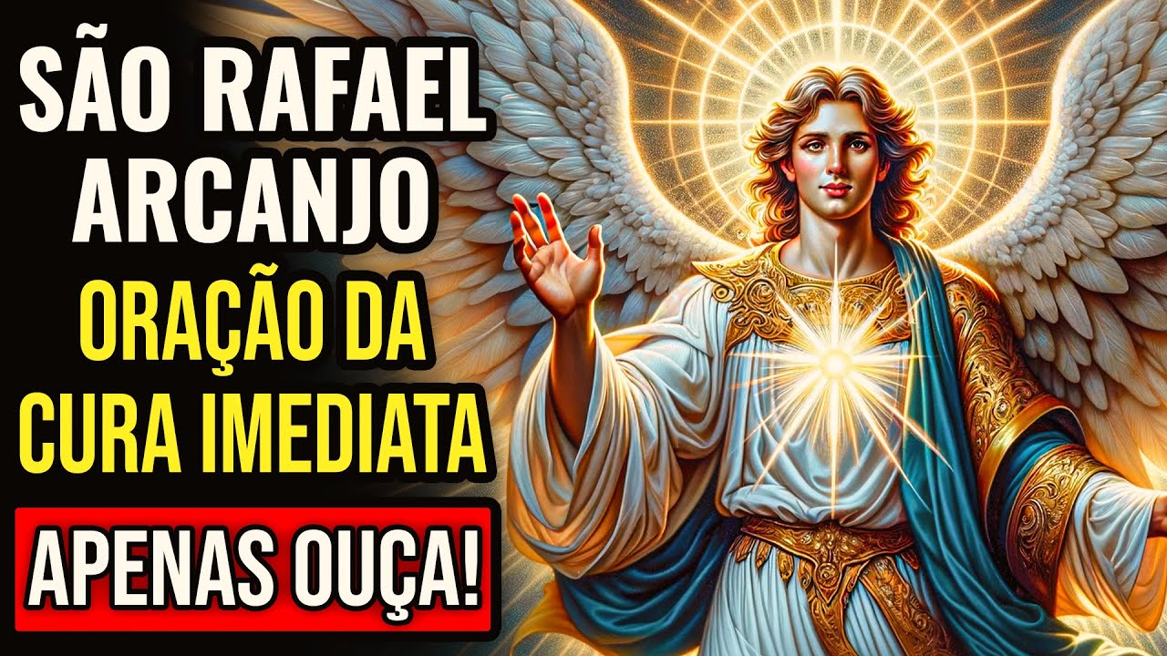 Oração da CURA IMEDIATA de São Rafael Arcanjo | Milagres na Saúde Física e Espiritual URGENTE!
