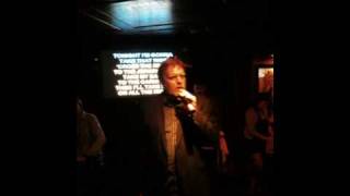 Jon Moncrief Singing karaoke